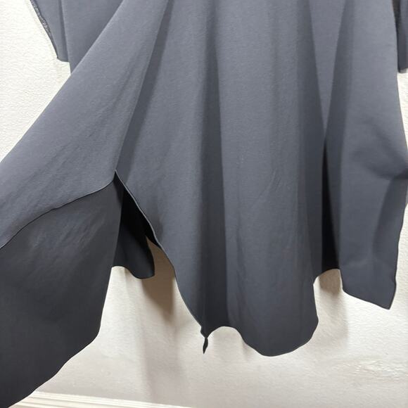 XD Xenia Design Womens 36/6 US Black Asymmetrical Mesh Long Sleeves - Picture 2 of 11